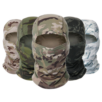 Camouflage Tactical Full Face Scarf Breathable Hats Cycling Hunting Army Bike Military Tactical Cap Full Face Caps Beanies Cap