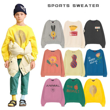 Kids Sweatshirt 2020 New TAO Autumn Boys T-shirts Baby Girls Clothes The Animals Cotton Soft Tee Tops Shirt Children Sweatshirts