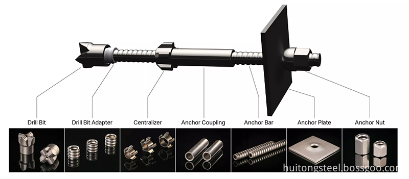 Hollow anchor bar