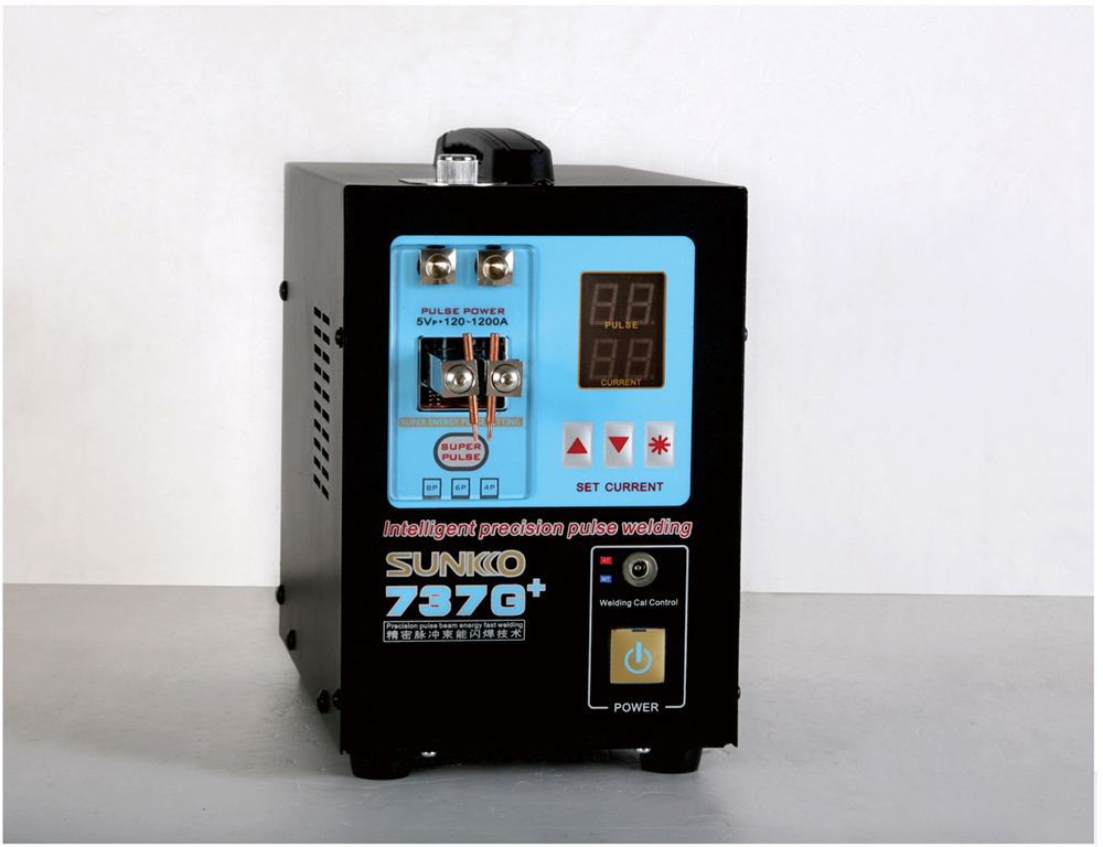SUNKKO737G+ with 71B High Power Automatic Spot Welding Machine For 18650 Lithium Batteries Pulse Spot Welders free shipping