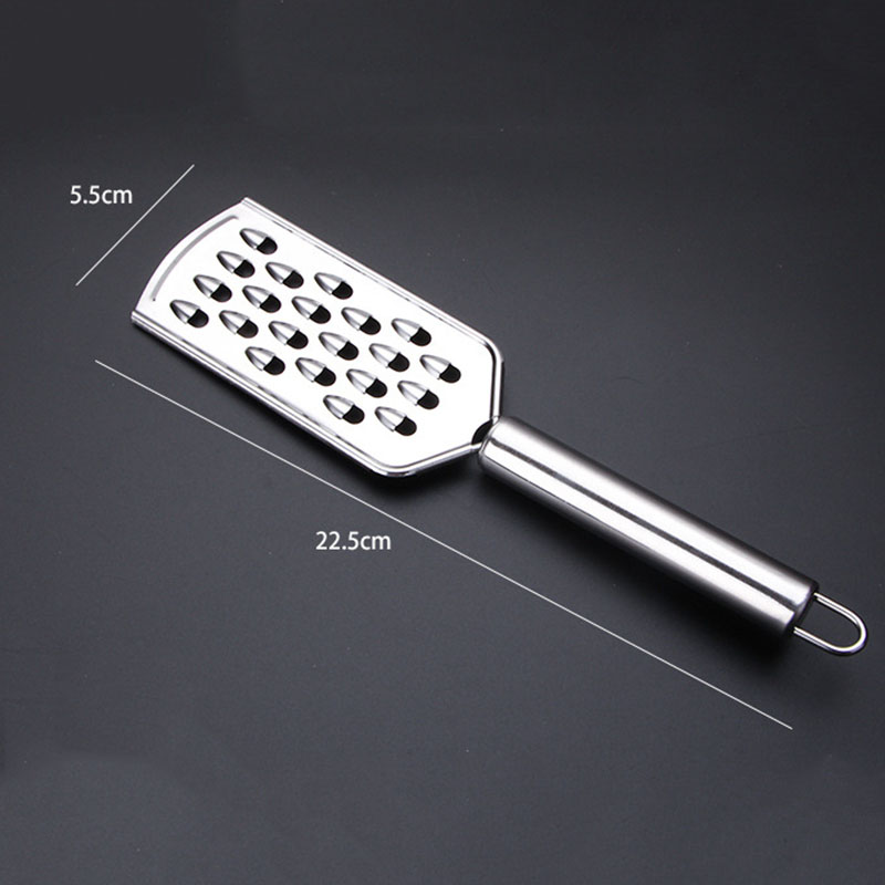 Multifunction Big Hole Stainless Steel Cheese Zester Lemon Fruit Peeler Shredder Microplane Spice Grater Fruit Vegetable Tools