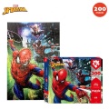 Disney Puzzle 200 Pieces Children's Adult Puzzle Early Education Paper Marvel Frozen Toy Mickey Spiderman Birthday Gift