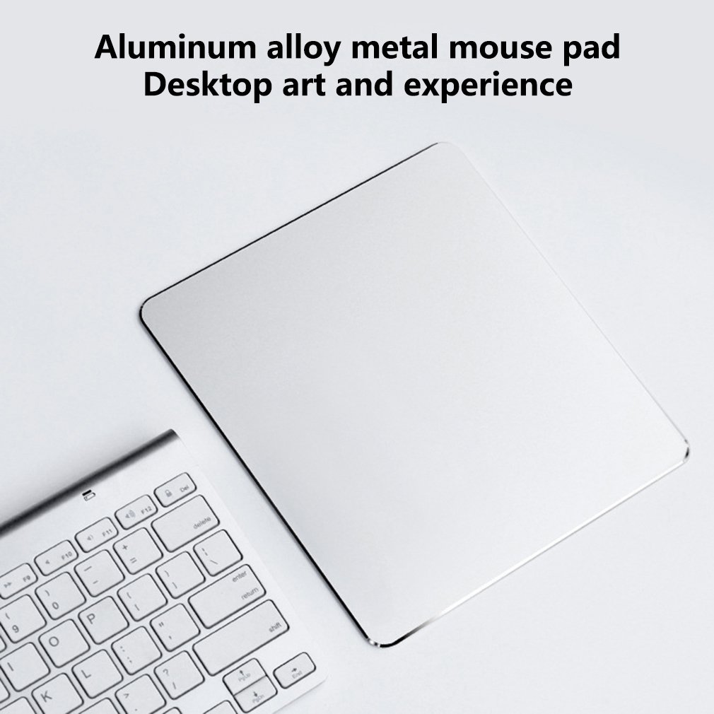 Metal Aluminum Mouse Pad Mat Smooth Magic Ultra Thin Mouse Mat Gaming Mouse Pad Mouse Mat Waterproof Mousepad