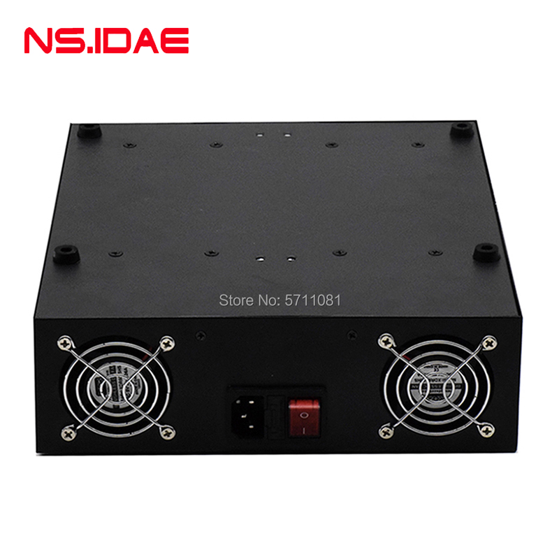 600W Multi-port USB charger the reverse side