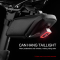 TPU Bicycle Saddle Bag For Refletive Rear Seatpost MTB Bike Bag Rainproof Reflective Light Cycling Bag Bicycle Accessories