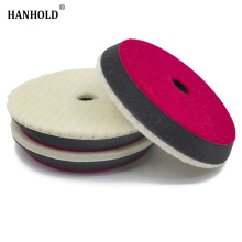 3PCS Wool Polish Pads 6 Inich 150mm Car Polishing Pad Japan Polishing Disc Light Cutting Waxing Car Polish Pads for Car Polisher