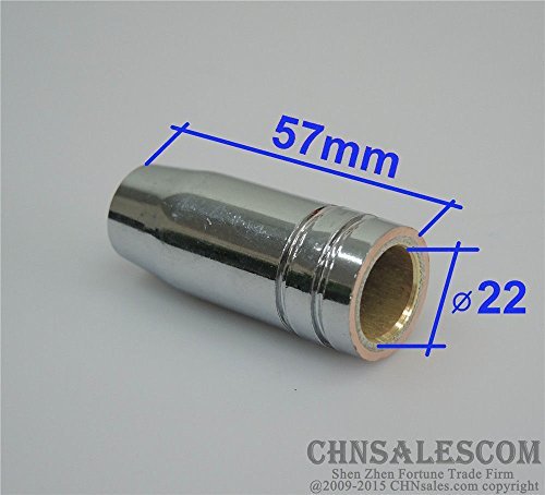 CHNsalescom 5 PCS MB 25AK MIG/MAG Welding Torch Gas Nozzle 145.0076