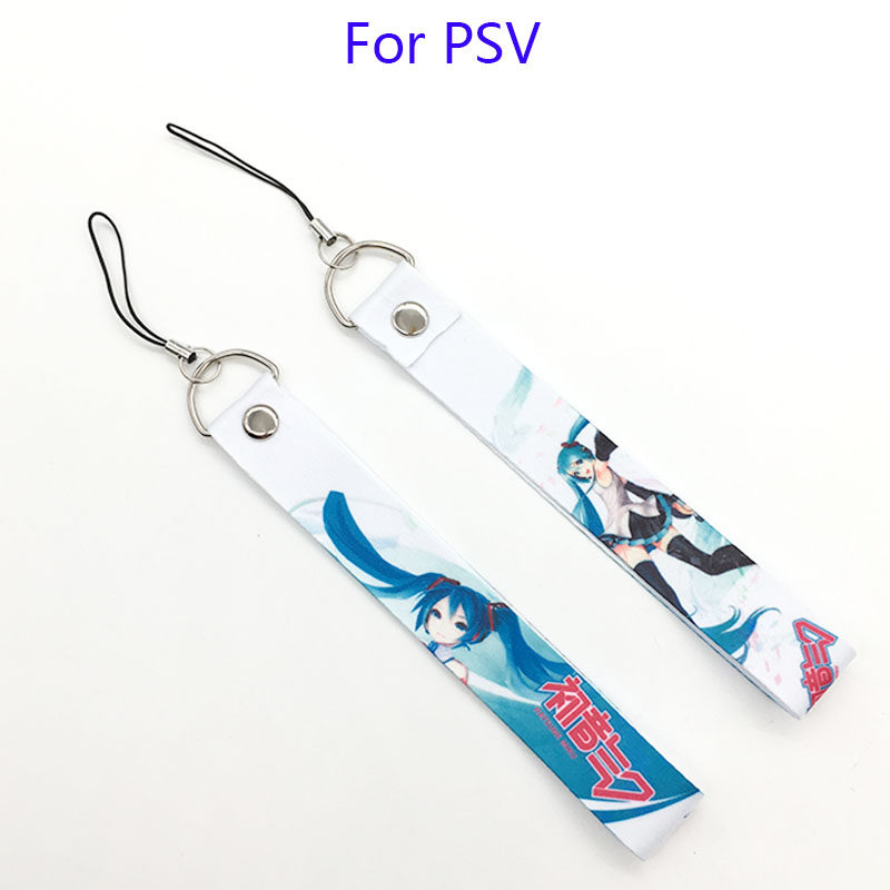 For Hatsune Edition Hand Strap Lanyard String For Sony Playstation PS Vita PSV 1000 2000 Wrist Strap Rope