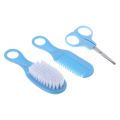 1Set Baby Grooming Brush Comb Scissors Nail Cutter Newborn Nursing Care Kids Children Supplies Portable Soft Bristle Accessories