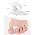 2pcs Big Toe Separator Bone Corrector Straightener Silicone Gel Foot Fingers Protector Bunion Adjuster Feet Massager Care Tool