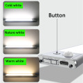 3Colors Modes LED Motion Sensor Light 12/23/40CM LED Under Cabinet Night Light Cupboard Wardrobe Bedroom Lamp For Closet Stairs