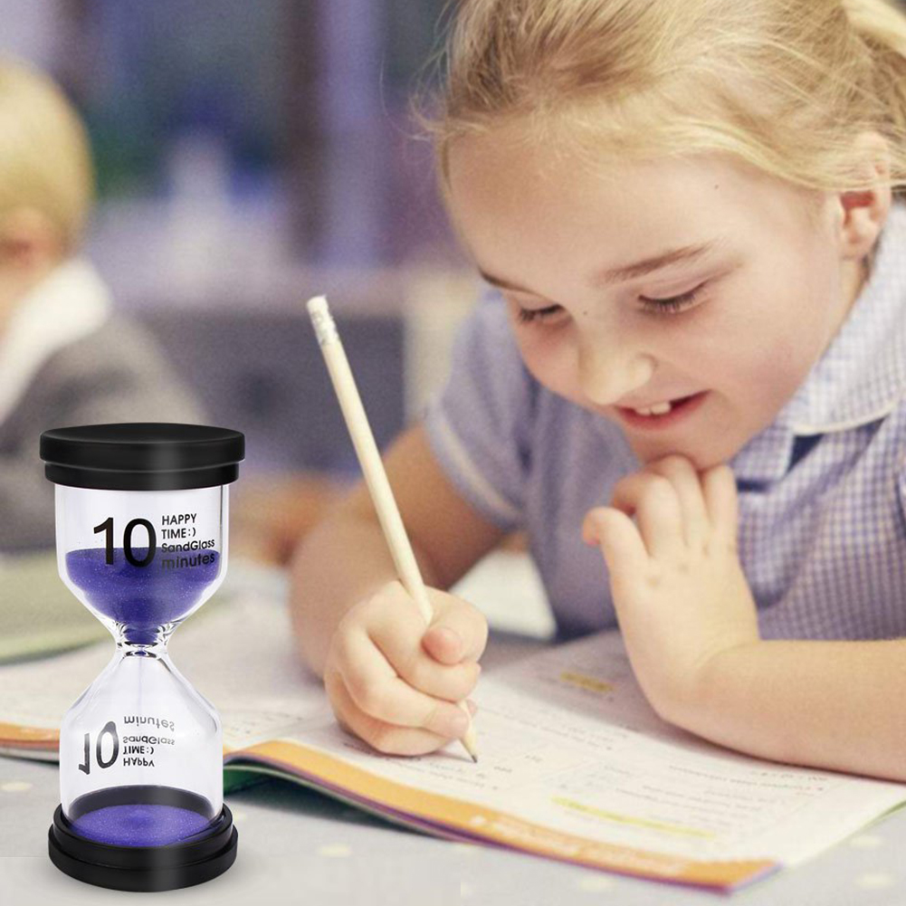 6 Pcs/Set 1/3/5/10/15/30min Sand Clock Sandglass Hourglass Timer School Kids Game Decor Children's toothbrush hourglass timer