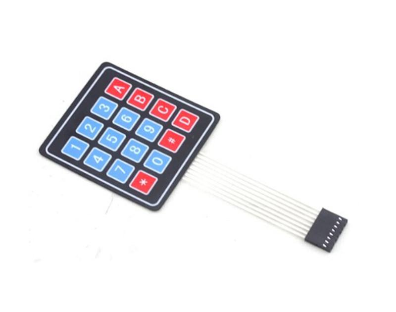 Consumer Electronics Membrane Switch Keypad Keyboard for Arduino 4 x 4 Matrix Array 16 Key