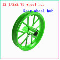 Green rear hub