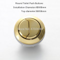 Top diameter 58mm Round toilet dual push button,Installation Diameter 48mm toilet push button,Toilet water tank Push Buttton