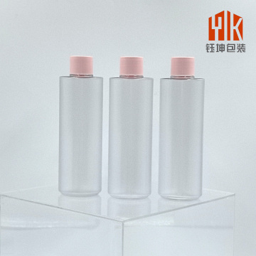 Packaging Clear Cylindrical Bottle