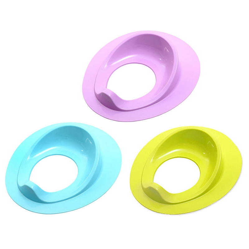 Potty Training Toilet Seat Padded Soft Ring Baby Toddler Boys Girls Pure color Toilet Training Potties