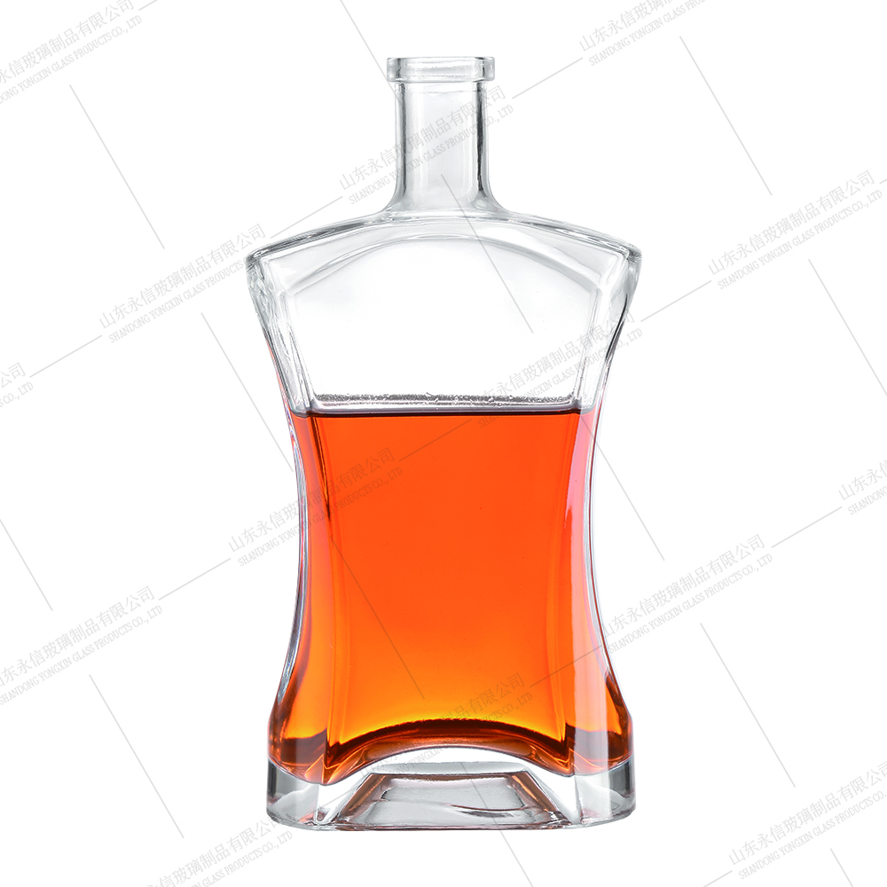 Flat Shape Glass Bottles factory