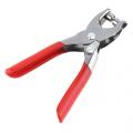 New 6 Inch Rivets pliers Holes Punch Hand Pliers Tool with Lock Catch and 100 Rivet for Punching Leather Belt