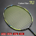 Ultra Light 7U 67G Strung Badminton Racket M30J Carbon Fiber Professional Racquet 24-30LBS G4 Rackets With Bags Speed Sports