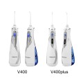 Waterpulse V500/V400P/V400 Oral Irrigator Portable Cordless With Travel Case Rechargeable Battery Water Flosser Teeth