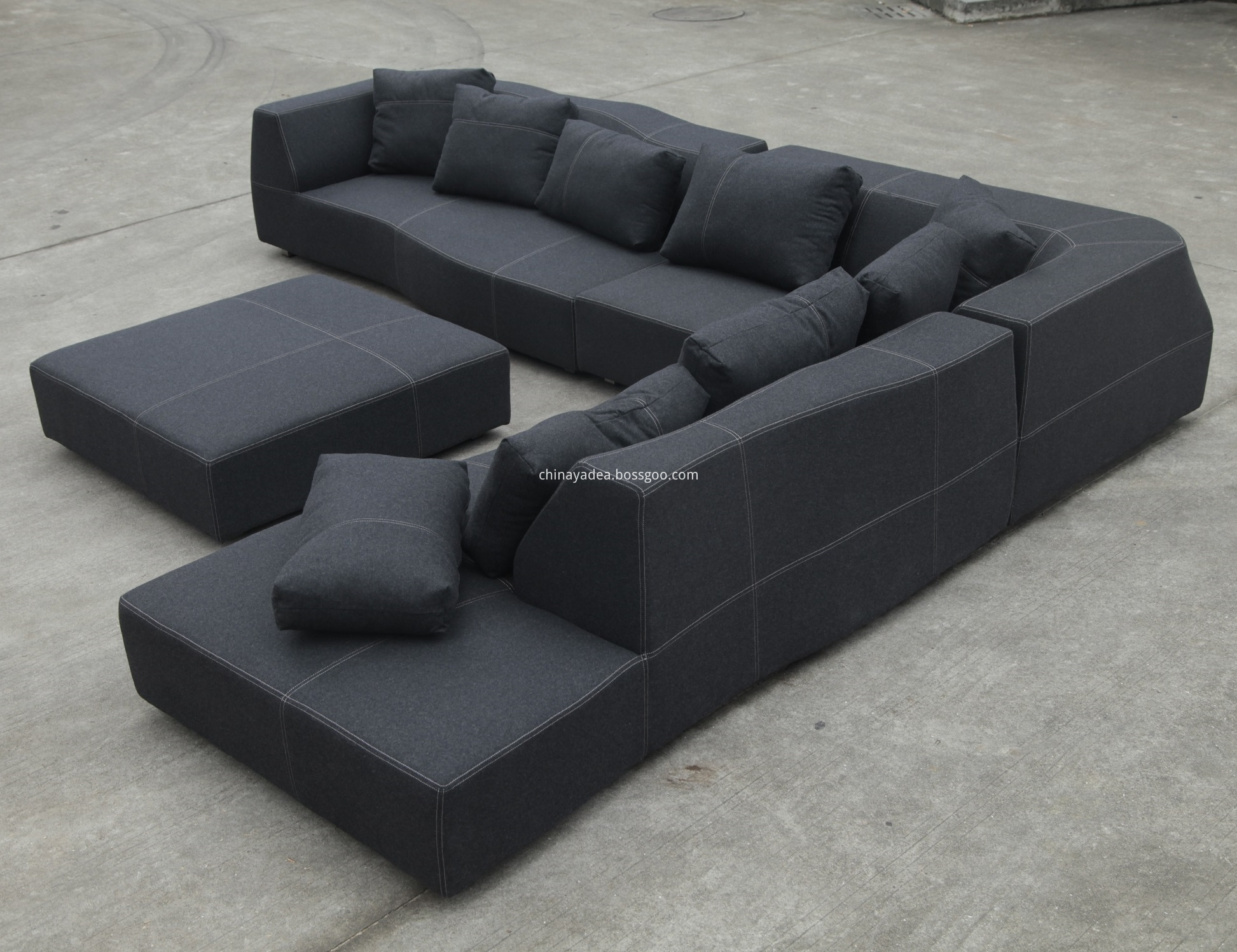 beb italia modular bend sofa replica