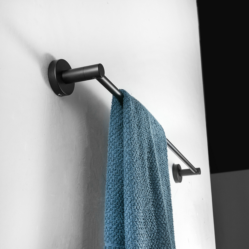 Towel Rail Towel Bar Bathroom Towel Holder Single Towel Rack SUS304 Stainless Steel Wall Hanger for Bathroom and Kitchen