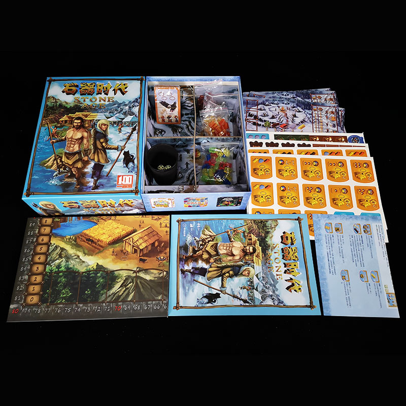 Stone Age Super Classical Germany Board Table Games Family Party Popular Board Game indoor games 10th Anniversary Edition