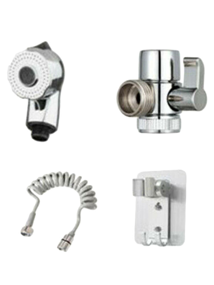 Sanitary Ware Suite Home Bathroom Washbasin Faucet External Shower Small Nozzle Set Shampoo House Artifact Shower Kit