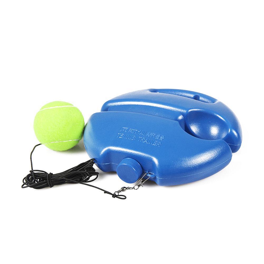 Tennis Trainer Single Self-study Tennis Training Tool Practice Rebound Ball Device Baseboard Sparring Accessorie Exercise T U5O3