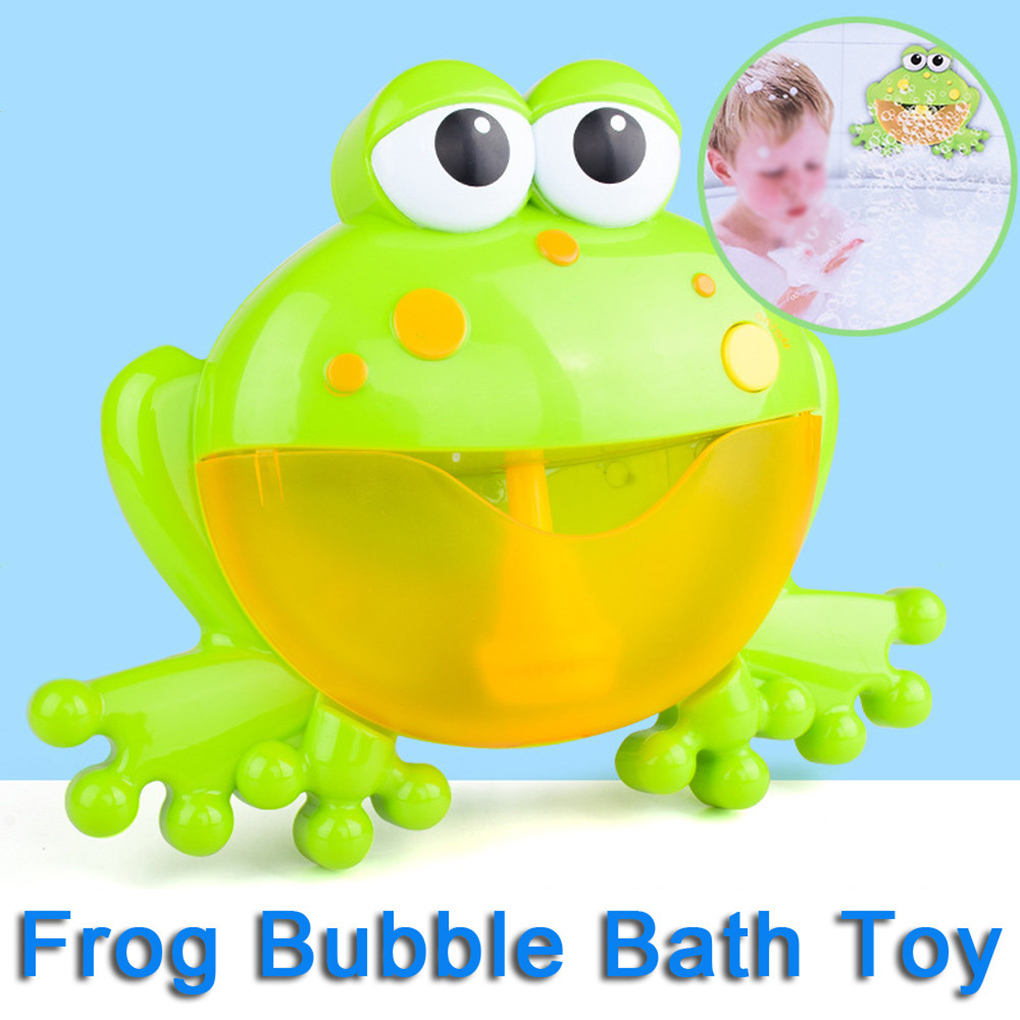 Cartoon Music Non-Toxic Bathing Bubble-Blowing Machine Kids Soap Bubble Maker Baby Bathtub Bath Toy