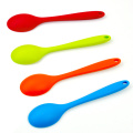 4Color 210mm Universal Flexible Heat Resistant Silicone Spoon Scraper Spatula Ice Cream Cake for Shovel Kitchen Tool Utensil