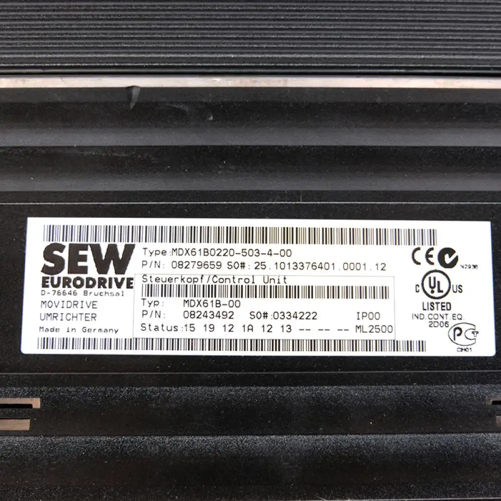 SEW EURODRIVE variable frequency controller