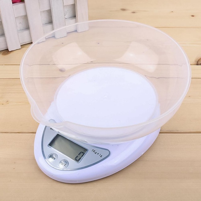 Meijuner Portable Digital Scale LED Electronic-Scales Measuring Weight Kitchen Tool Household Food Kitchen Gadgets 5kg/1g