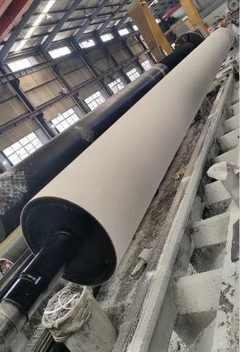 traction passive rubber roller