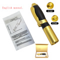 2 in 1 meso injection gun hyaluronic pen 0.3ml & 0.5ml head gold hyaluronic acid pen lip filler injector Noninvasive Nebulizer