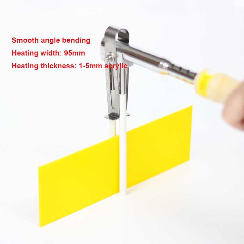 Acrylic Bender Hot Bending Machine Sign-making Tool 1 pair+Hook knife+12cm Tube Bender(220V)