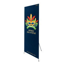 outdoor advertising material x banner stand