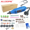 ALLSOM 180W Electric Dremel Engraving Mini Drill polishing machine Variable Speed Rotary Tool with 148pcs accessories HT2831