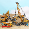 Cool Cars Toys for Boys Over 3 Years Old Bulldozer Crane Excavator Trucks for Kids Alloy Engineering Truck Cars Juguetes Ninos