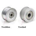 1Pcs 3M 35 Tooth 36 Tooth Idler Timing Belt Pulley Double Side Bearing Synchronous Wheel Width 11mm 16mm Bore 5-15mm