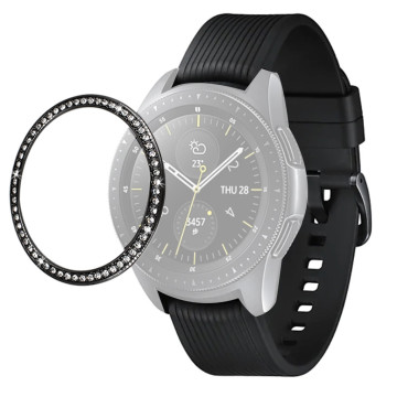 For Samsung Galaxy Watch 42MM Bezel Ring Adhesive Cover Anti Scratch Metal Smart Accessories Watch Accessories