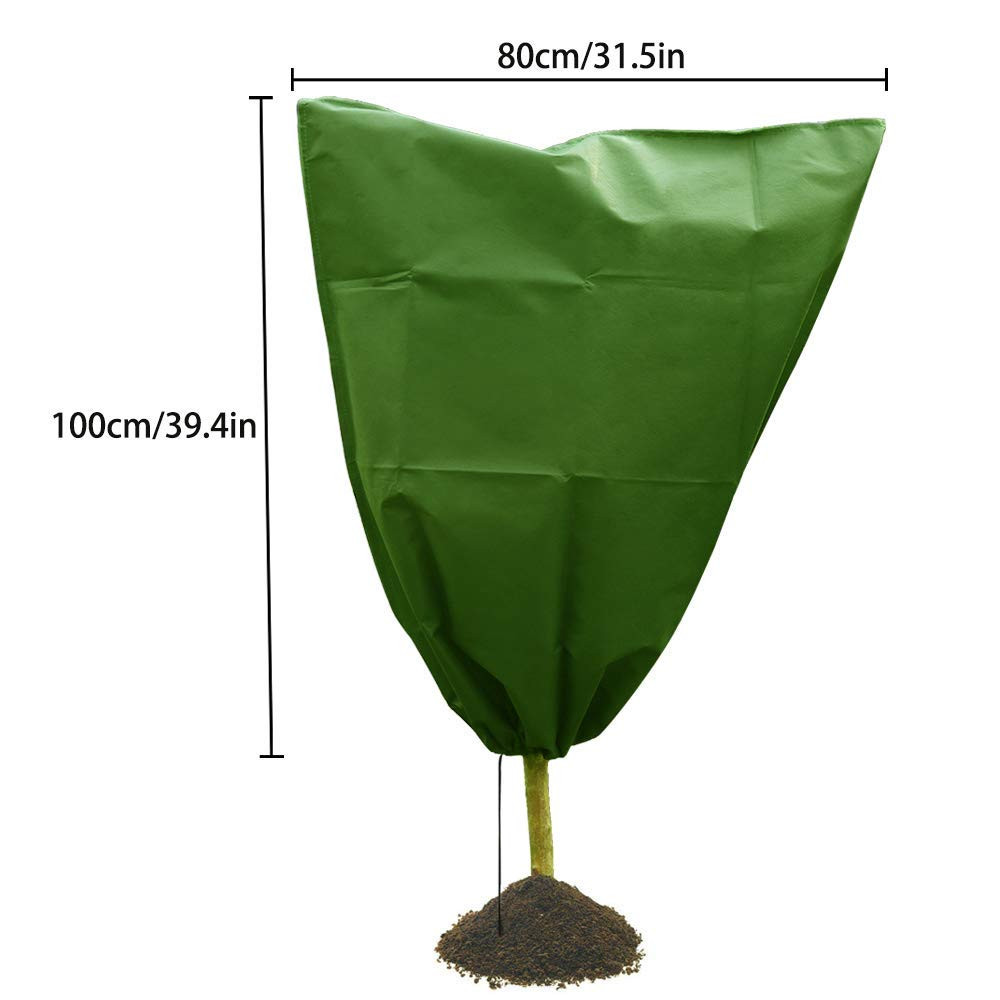 3Pcs Plant Covers Winter Warm Cover Tree Shrub Plant Protecting Bag Frost Protection Yard Garden Winter Patio Trees vegetables