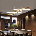 Modern LED Pendant Lamp Black/White Nordic Hanging Light Creative Note Pendant Light for Bar Table Kitchen Island Dining Room