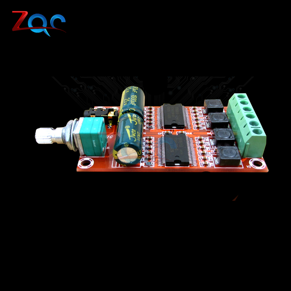 XH-M531 20W x 2 DC 12-15V YDA138-E Digital Amplifier Module Adjustable Stereo HIFI Class D Audio Amplifier Board