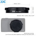 JJC Auto Open and Close Lens Cap Protector for Ricoh GR III GRIII GR3 Camera Automatic Lens Cap Holder Cover Lens Accessories