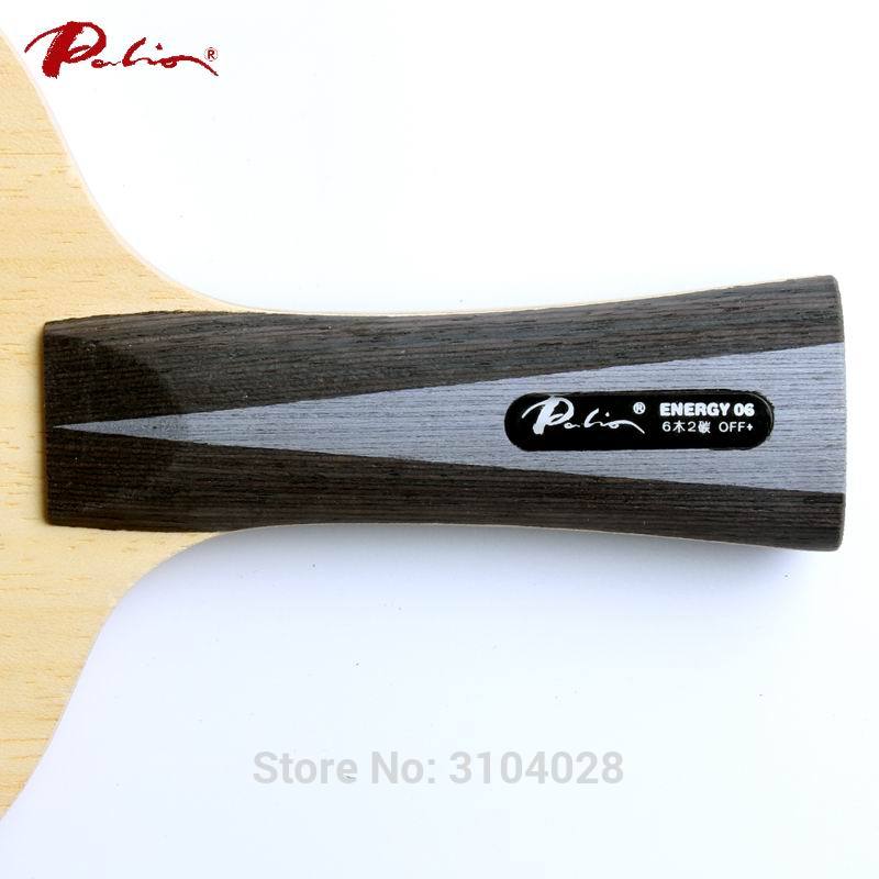 Palio official energy 06 table tennis blade special for 40+ new material table tennis racket game fast attack loop carbon blade