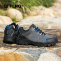 QIFENG 2021 New Outdoor Men Hiking Shoes Waterproof Breathable Classic Training Sneakers Lightweight Anti-Slip Trekking Shoes