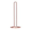 32CM Simple Golden Wrought Iron Paper Towel Rack Table Kitchen Vertical Paper Towel Holder