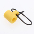 5pcs Steel Fishing Sinker Lines Slides Hook Shank Clip Connector Swivels Fishing Accessories for Fishing Lovers